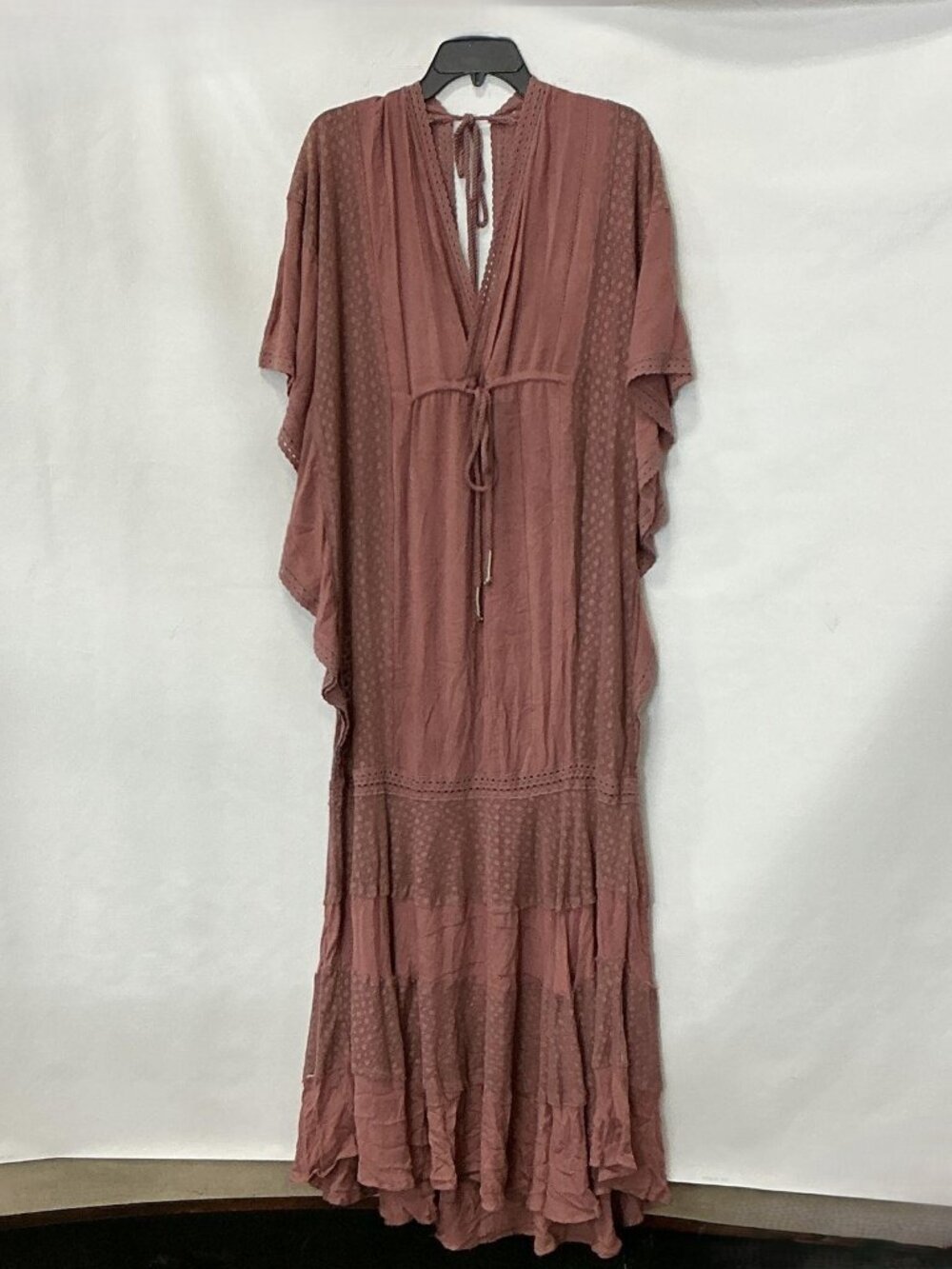 Free People Hippie, Boho Maxi Dress mauve size S